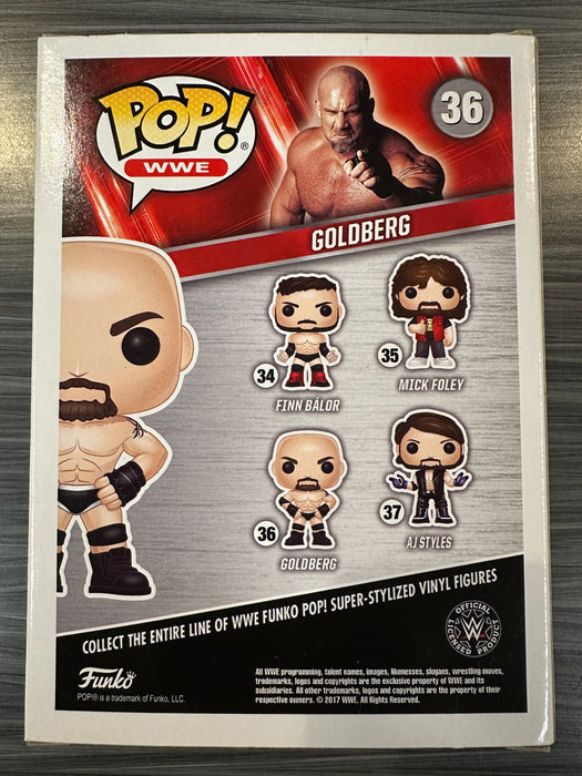 Funko POP! WWE: Goldberg (Damaged Box)[A] #36