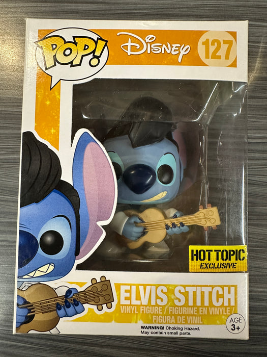 Funko POP! Disney: Elvis Stitch (Hot Topic)(Damaged Box) #127