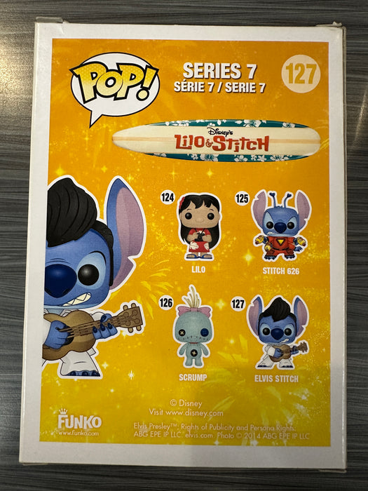 Funko POP! Disney: Elvis Stitch (Hot Topic)(Damaged Box) #127