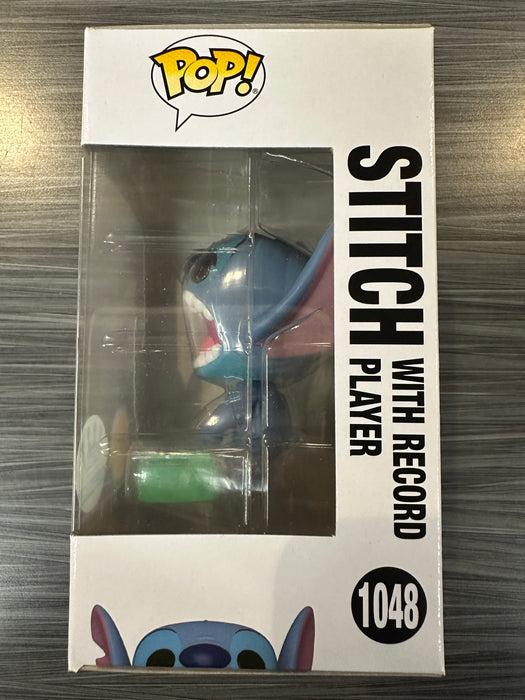 Funko POP! Lilo & Stitch - Stitch [with record player](CHASE)(Funko)(Damaged Box)[B] #1048