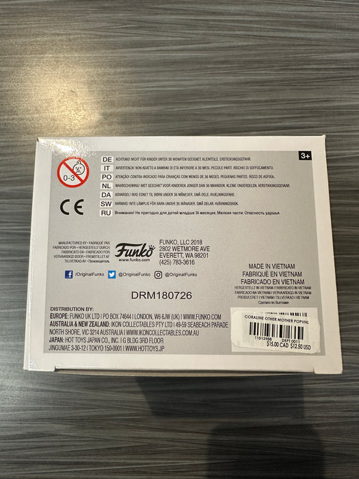 Funko POP! Animation: Coraline - The Other Mother (Damaged Box) #427