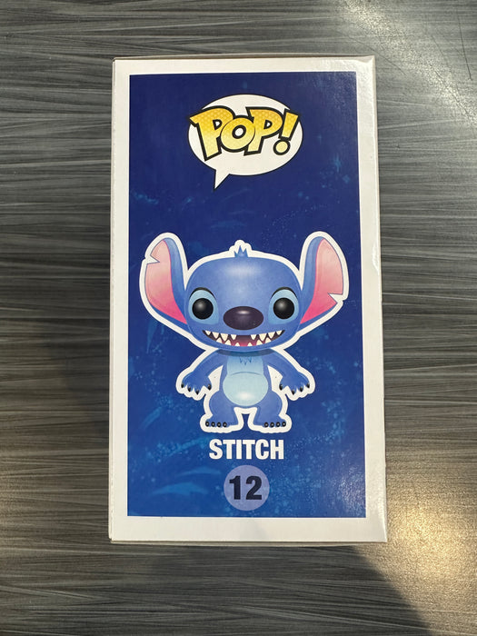 Funko POP! Disney: Stitch (Flocked)(Fugitive Toys)(Damaged Box) #12