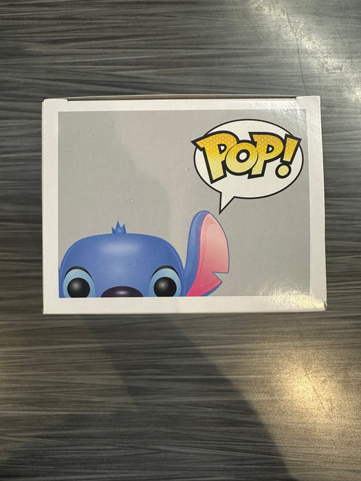 Funko POP! Disney: Stitch (Flocked)(Fugitive Toys)(Damaged Box) #12