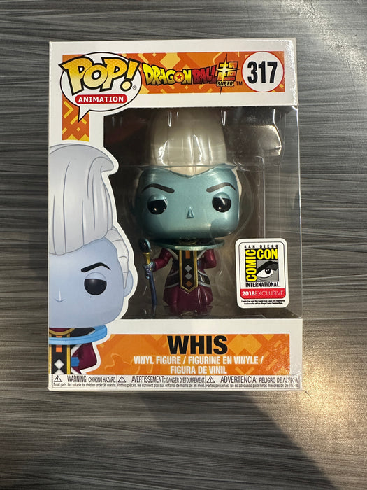 Funko POP! Animation: Dragon Ball Super - Whis (2018 SDCC)(Damaged Box) #317