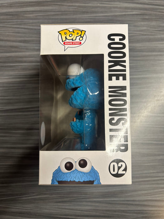 Funko POP! Sesame Street: Cookie Monster (Flocked)(NYCC)(Damaged Box)[A] #02