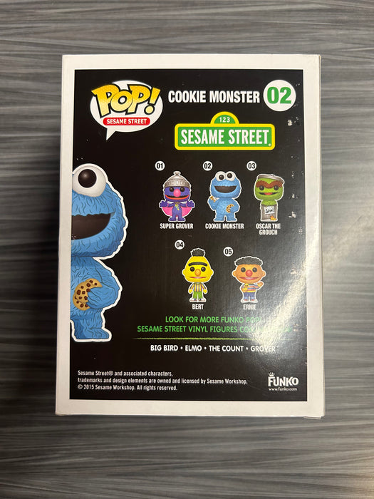 Funko POP! Sesame Street: Cookie Monster (Flocked)(NYCC)(Damaged Box)[A] #02