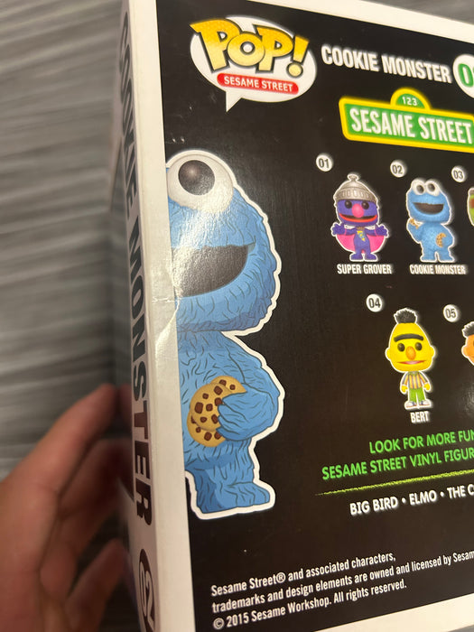 Funko POP! Sesame Street: Cookie Monster (Flocked)(NYCC)(Damaged Box)[A] #02