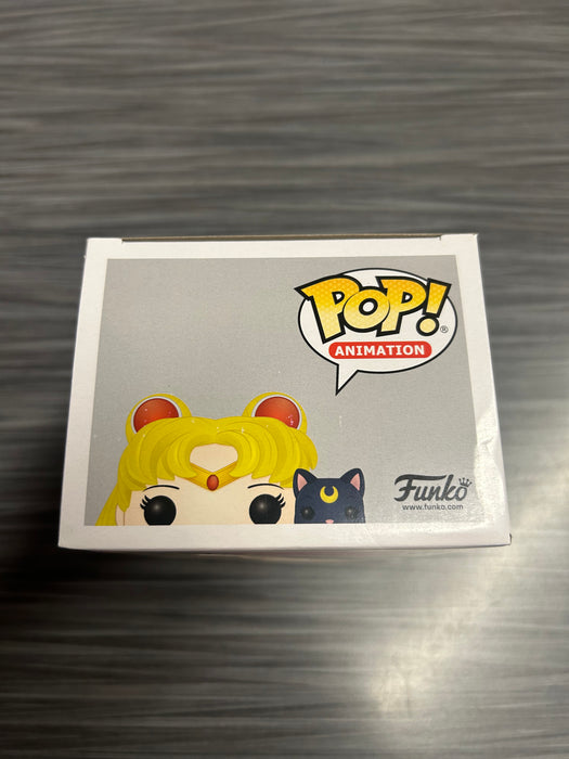 Funko POP! Animation: Sailor Moon - Sailor Moon & Luna (Damaged Box) #89