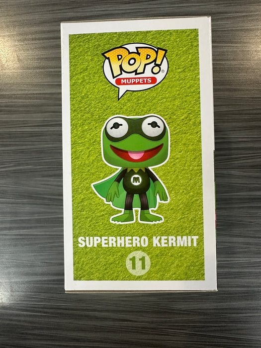 Funko POP! Muppets: The Muppets - Superhero Kermit (2017 Emerald City 3000 PCS)(Damaged Box) #11