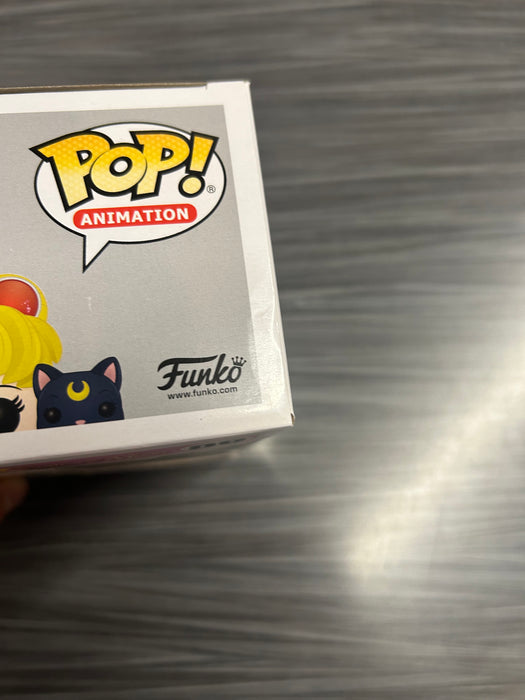 Funko POP! Animation: Sailor Moon - Sailor Moon & Luna (Damaged Box) #89