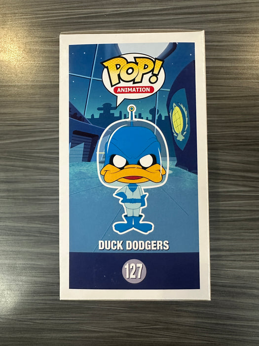 Funko POP! Animation: Duck Dodgers [Blue Gamma](GiTD)(2016 Summer Convention)(Damaged Box) #127