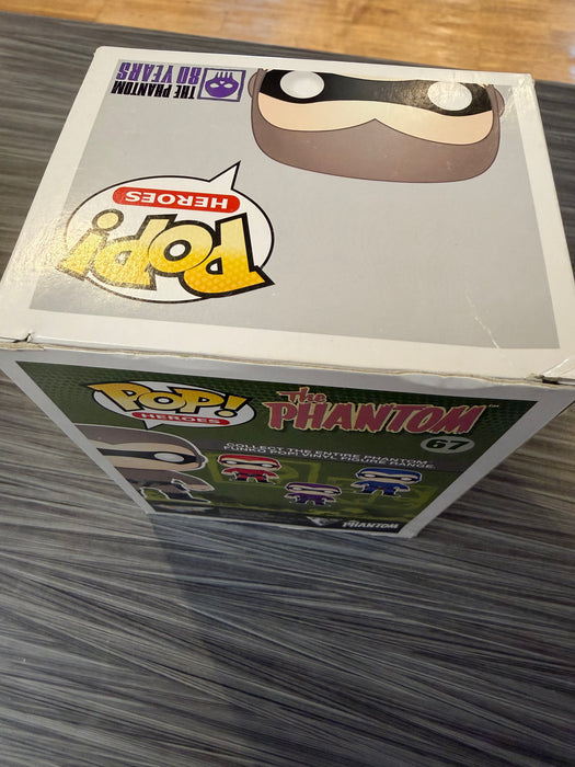 Funko POP! Heroes: The Phantom (80 Years Australian Exclusive)(Damaged Box*) #67