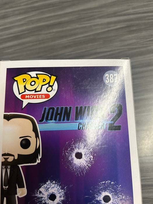 Funko POP! Movies: John Wick 2 - John Wick (CHASE)(Damaged Box) #387