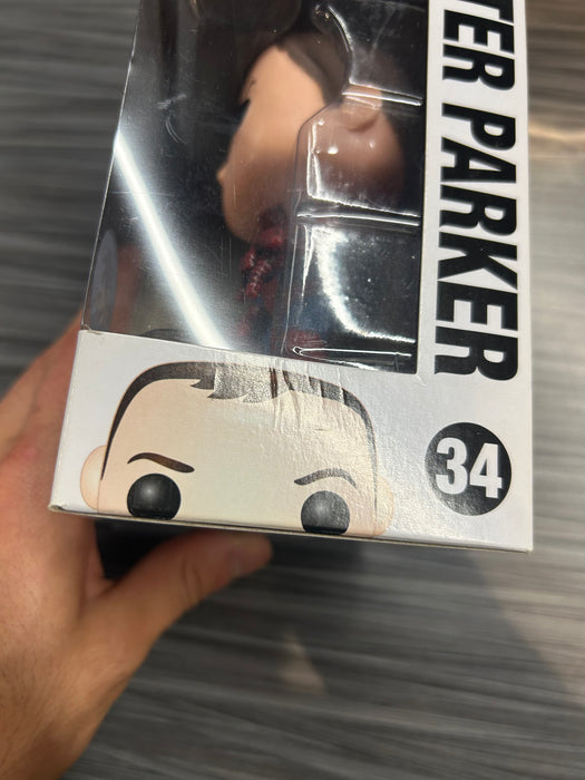 Funko POP! Marvel: Peter Parker (LA Comikaze)(Damaged Box*) #34