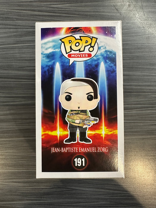Funko Pops! Movies: The Fifth Element - Jean-Baptiste Emanuel Zorg (Damaged Box)[A] #191