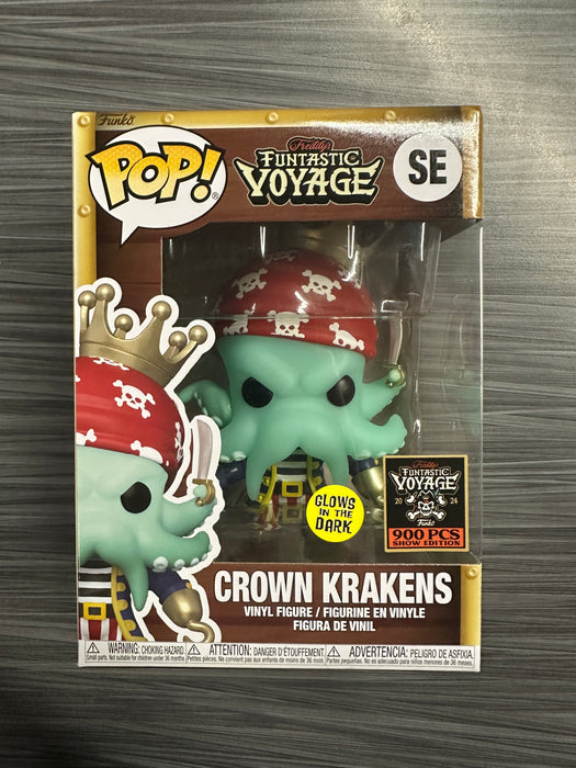 Funko POP! Funtastic Voyage: Crown Krakens (GiTD)(900 PCS)(Funtastic Voyage)(Show Edition) #SE