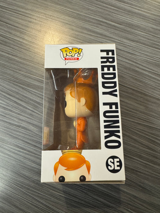 Funko POP! Freddy Funko [Lloyd Christmas/ Dumb And Dumber][Orange Suit](2018 SDCC)(2000 PCS)(Damaged Box) #SE