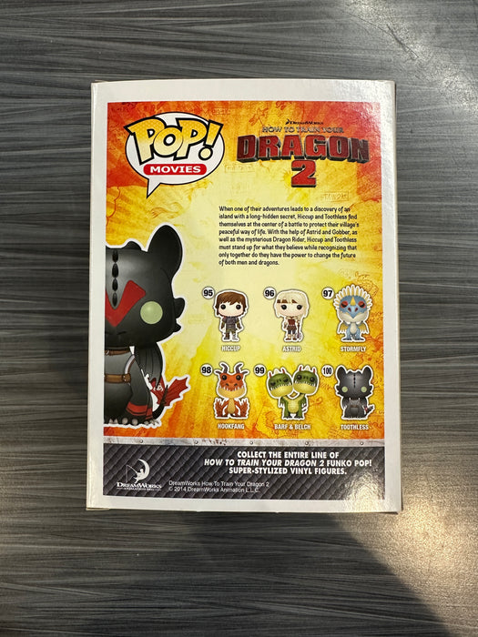 Funko POP! Movies: How To Train Your Dragon Dragon 2 - Toothless (Walmart)(Damaged Box) #100