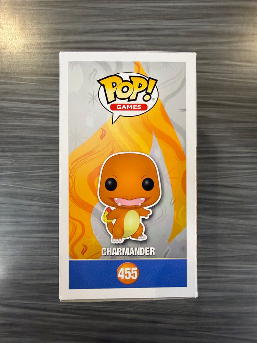 Funko POP! Games: Pokemon - Charmander (Toy-Zilla)(Signed/Jason Paige) #455