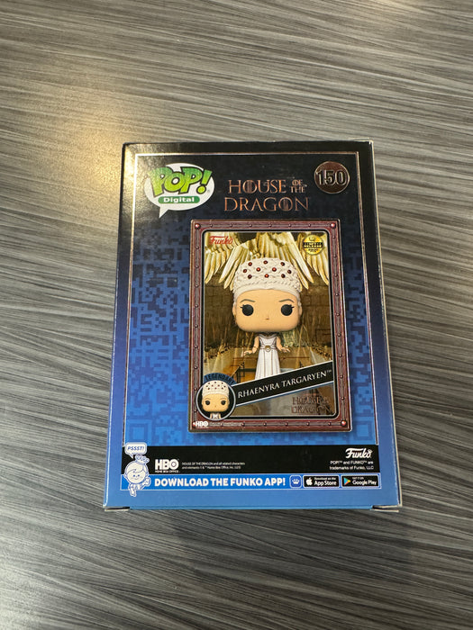 Funko POP! Digital: House of The Dragon - Rhaenyra Targaryen (NFT Release)(2600 PCS)(Damaged Box)[B] #150