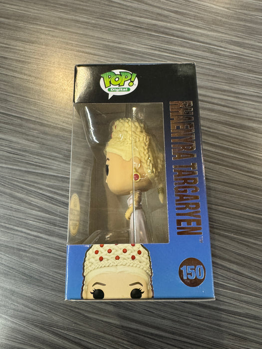 Funko POP! Digital: House of The Dragon - Rhaenyra Targaryen (NFT Release)(2600 PCS)(Damaged Box)[B] #150