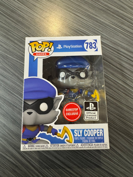 Funko POP! Games: Playstation: Sly Cooper (GameStop)(Damaged Box)[A] #783