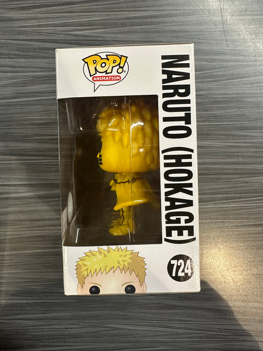 Funko POP! Animation: Boruto: Naruto Next Generations - Naruto Hokage (AAA Exclusive)(GiTD)(CHASE)(Damaged Box)[C] #724