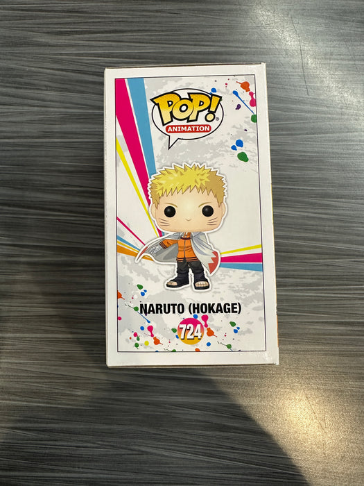 Funko POP! Animation: Boruto: Naruto Next Generations - Naruto Hokage (AAA Exclusive)(GiTD)(CHASE)(Damaged Box)[C] #724