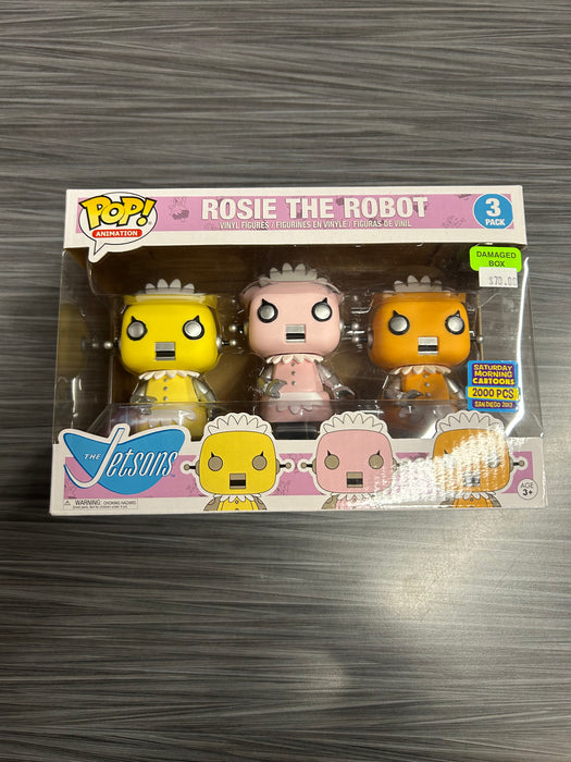 Funko POP! Animation: The Jetsons - Rosie The Robot (Saturday Morning Cartoons 2000 Pcs)(Damaged Box) 3Pack