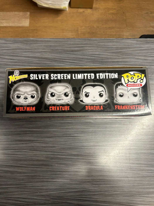 Funko POP! Movies: Universal Monsters (Metallic 300 PCS)(Gemini)(Damaged Box)[4-Pack]