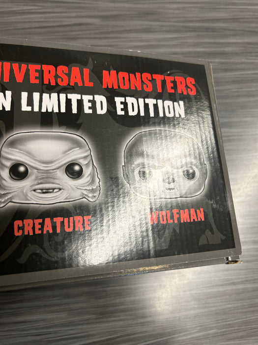 Funko POP! Movies: Universal Monsters (Metallic 300 PCS)(Gemini)(Damaged Box)[4-Pack]
