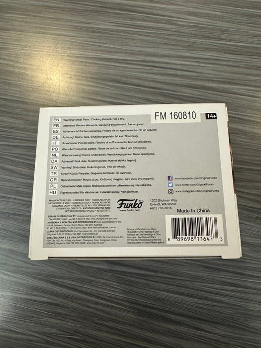 Funko POP! Movies: Monsters - The Wolf Man (GiTD)(2016 NYCC)(Damaged Box) #114