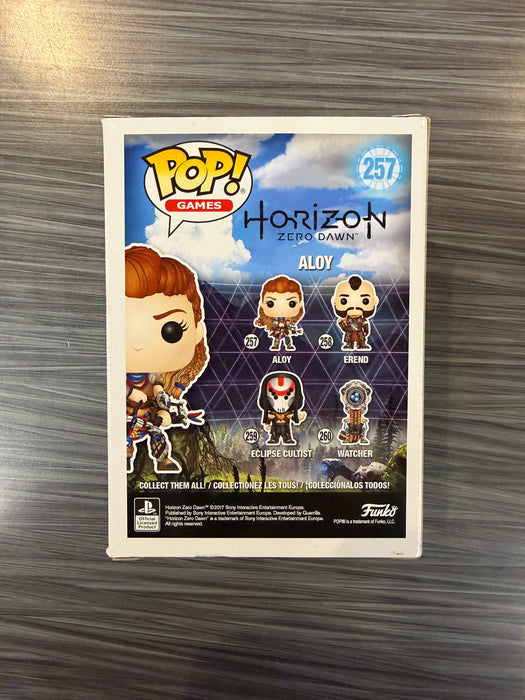 Funko POP! Games: Horizon Zero Dawn - Aloy (Playstation Sticker)(Damaged Box) #257