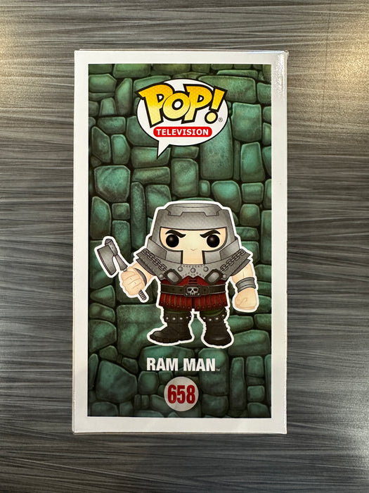 Funko POP! Television: Masters Of The Universe - Ram Man (2018 Summer Convention)(Damaged Box) #658