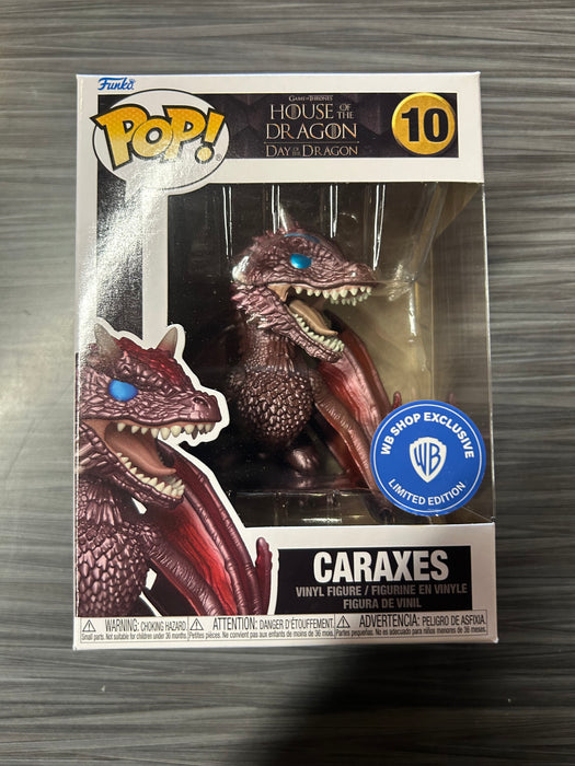 Funko POP! House of The Dragon - Caraxes [Metallic] (WB Shop)(Damaged Box) [B] #10