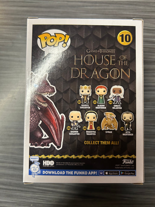 Funko POP! House of The Dragon - Caraxes [Metallic] (WB Shop)(Damaged Box) [B] #10