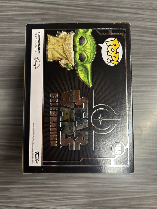 Funko POP! Star Wars: Grogu (2022 Star Wars Convention 5000 Pcs)(Diamond)(Damaged Box) #368