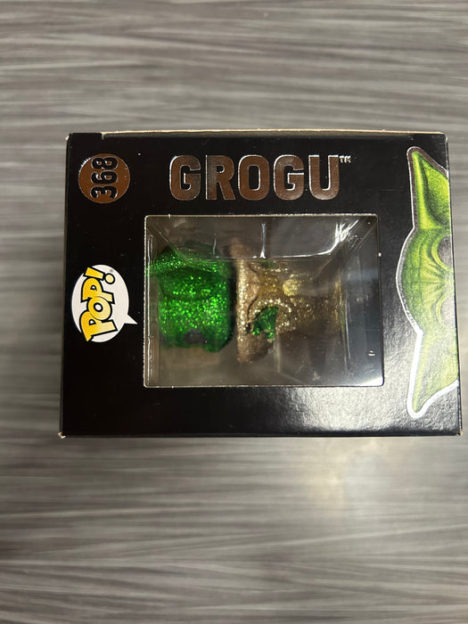 Funko POP! Star Wars: Grogu (2022 Star Wars Convention 5000 Pcs)(Diamond)(Damaged Box) #368