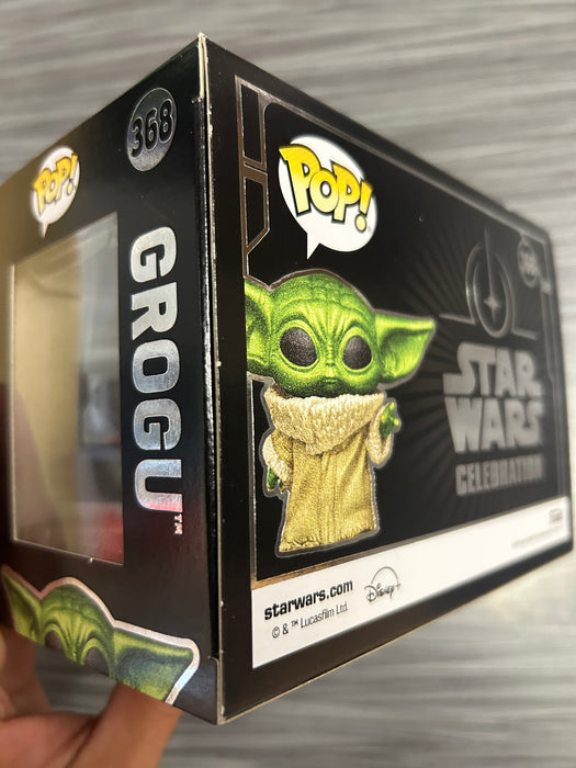 Funko POP! Star Wars: Grogu (2022 Star Wars Convention 5000 Pcs)(Diamond)(Damaged Box) #368