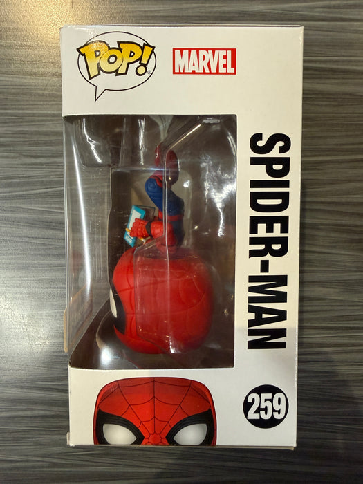 Funko POP! Marvel: Spider-Man Homecoming - Spider-Man [Upside Down](Walmart)(Damaged Box)[A] #259