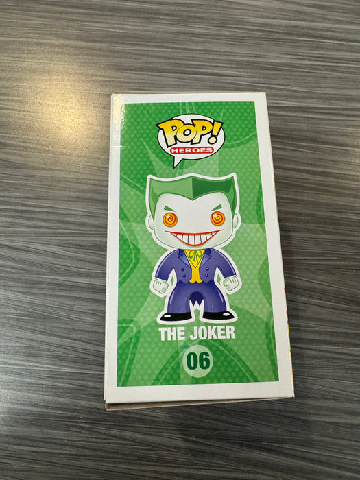 Funko POP! Heroes: DC Universe - The Joker [Metallic](CHASE)(Damaged Box) #06
