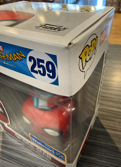 Funko POP! Marvel: Spider-Man Homecoming - Spider-Man [Upside Down](Walmart)(Damaged Box)[A] #259