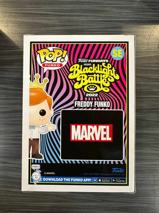 Funko POP! Funko: Freddy Funko as Carnage [Metallic] (Blacklight Battle)(2000 PCS)(Damaged Box) #SE
