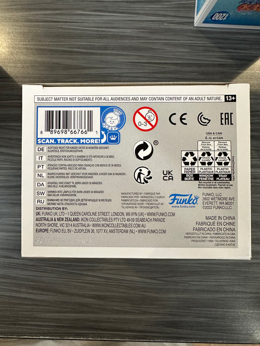 Funko POP! Funko: Freddy Funko as Carnage [Metallic] (Blacklight Battle)(2000 PCS)(Damaged Box) #SE