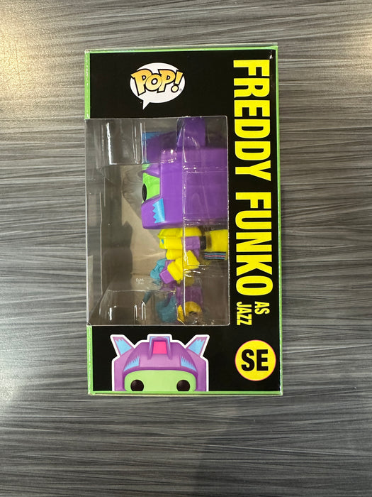 Funko POP! Funtastic Voyage: Freddy Funko as Jazz [Blacklight] (1000 PCS)(Show Edition)(Damaged Box) #SE