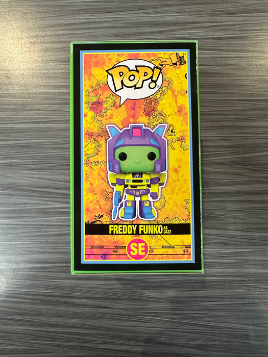 Funko POP! Funtastic Voyage: Freddy Funko as Jazz [Blacklight] (1000 PCS)(Show Edition)(Damaged Box) #SE