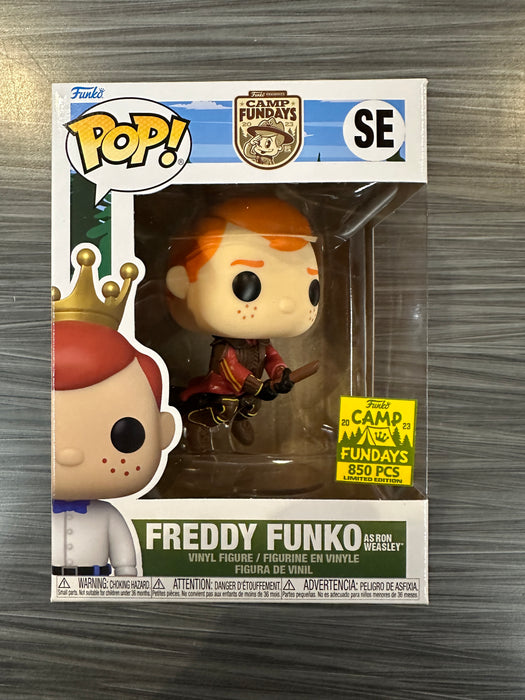 Funko POP! Camp Fundays: Freddy Funko As Ron Weasley (2023 Camp Fundays)(850 PCS)(Damaged Box)[B] #SE