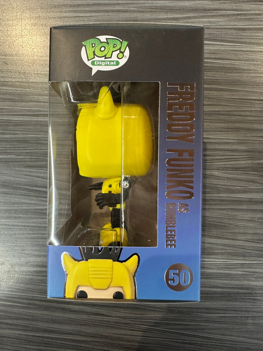 Funko POP! Digital: Transformers - Freddy Funko As Bumblebee (NFT Release)(2397 PCS)(Damaged Box) [A] #50