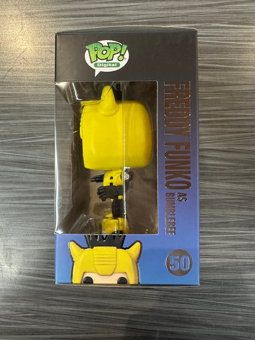 Funko POP! Digital: Transformers - Freddy Funko As Bumblebee (NFT Release)(2397 PCS)(Damaged Box) [B] #50