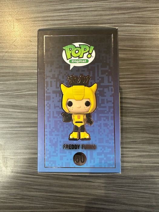 Funko POP! Digital: Transformers - Freddy Funko As Bumblebee (NFT Release)(2397 PCS)(Damaged Box) [B] #50